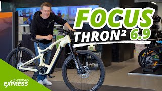 FOCUS THRON² 69 im Fahrradreview  mit neuer 750 WhBatterie amp Smart System 🔰 ZweiradexpressTV [upl. by Yhtomiht310]