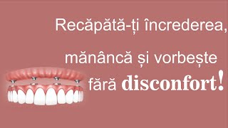 Proteza dentară minune te scapă de toate problemele [upl. by Lubba]