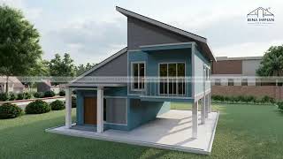 Design Binaan Rumah Bertingkat [upl. by Aohsoj]