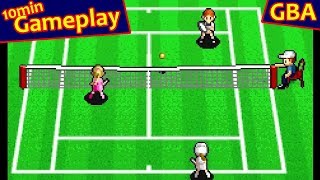 Pro Tennis WTA Tour  GBA Gameplay [upl. by Senn]