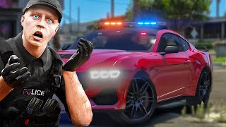 Doing The Good Cop Stuff In GTA 5 RP [upl. by Filbert]