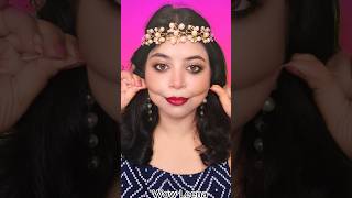 Lipstick Hack with Thread💄 shorts makeup lipstick lifehacks wowleena [upl. by Wes]