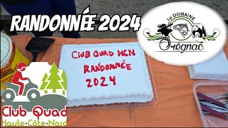 Randonnée 2024 a la Pourvoirie Le Domaine Orégnac [upl. by Fugere]