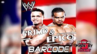 WWE Barcode Custom Edit Longer Version Primo amp Epico  AE Arena Effect [upl. by Assyn]