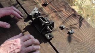 TaucoDelta 1942 Bandsaw Part 5  Table amp Blade guides [upl. by Ahsenit830]