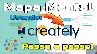 Creately  Como fazer mapa mental online  Passo a Passo  Creately mapas mentais  Grátis [upl. by Odnama739]