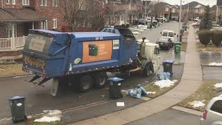 Automated Recycling Collection December 2023  Watching It Work [upl. by Yerg718]