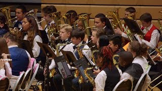 Spania  Combined Middle School Bands [upl. by Ajad]