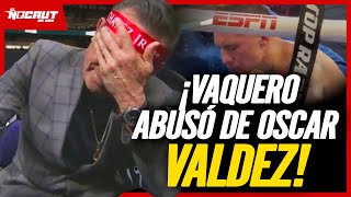 ASÍ REACCIONÓ JULIO CÉSAR CHÁVEZ al TRIUNFO de EMANUEL VAQUERO NAVARRETE ante ÓSCAR VALDEZ [upl. by Aliekahs222]