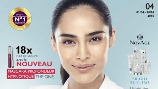 Oriflame Catalogue 4 Avril 2016 Maroc NovAge Bright Sublime [upl. by Lhamaj]