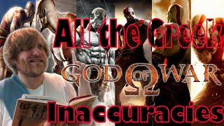 All of the Greek God of War Mythical Inaccuracies [upl. by Aiza81]