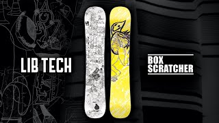 20232024 BOX SCRATCHER  LIB TECH SNOWBOARD [upl. by Alhak]