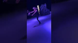 ice skating dance ⛸️🖤👀ice skating dance viral trending canada germany italy [upl. by Willa]