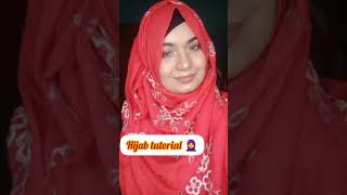 Full Coverage Ari Cotton Hijab Tutorial with Layers 2024  ❤️❤️ hijabtutorial subscribe shorts [upl. by Whitman258]