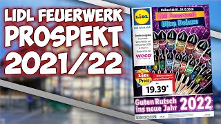 LIDL FEUERWERK PROSPEKT 202122  EMPFEHLUNGEN [upl. by Evars]