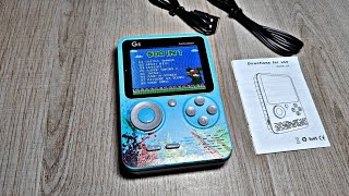 G5 Retro Handheld Game Console Review [upl. by Hareehat216]