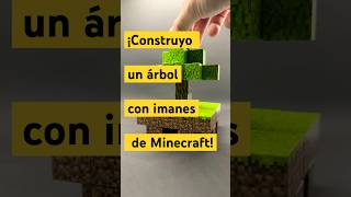 Cómo Construir un Árbol con Isla con Imanes de Minecraft Tutorial con Bloques Magnéticos Minecraft [upl. by Hayyim384]