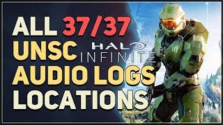 All 37 UNSC Audio Logs Locations Halo Infinite [upl. by Mcnutt]