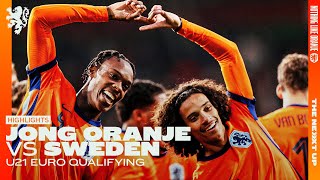 10 GAMES 30 POINTS 😍🔥  Highlights Jong Oranje  Sweden [upl. by Ailito]