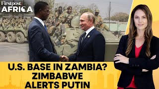 US Denies Zimbabwes Claims on Militarising Zambia Harare Turns to Russia  Firstpost Africa [upl. by Ahsetra]