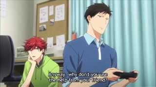 Gekkan Shoujo Nozakikun Funny Scene  Dating Sim Game Tomoda EP4 [upl. by Akselav282]