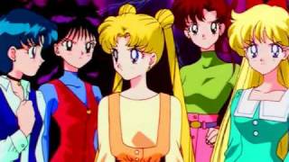 Sailor Moon Sailor Stars Group Transformation Episode 196 Color Correction [upl. by Jepson]