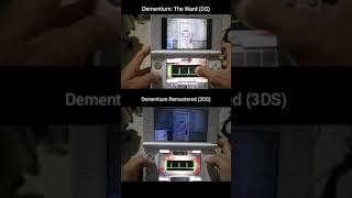 Dementium Comparison DS Vs 3DS  Shorts [upl. by Kelula]