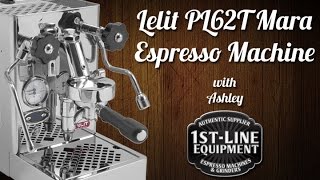 Lelit PL62T Mara Espresso Machine [upl. by Llyrehc]