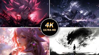 TOP 10 Best ANIME Live Wallpapers Lively Wallpaper  Free download rainmeter animewallpapers [upl. by Ettenav]