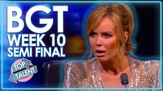 Britains Got Talent 2020 SEMI FINALS  WEEK 10  Top Talent [upl. by Gretchen]