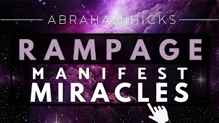 Abraham Hicks  You CAN Manifest MIRACLES Rampage With Music [upl. by Allenaj39]