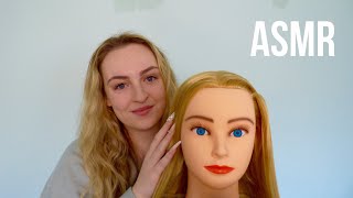 ASMR  Doll Scalp Scratching Face Tapping Hairplay amp More ✨ [upl. by Siryt]