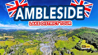 AMBLESIDE  Full tour of the Lake District town of Ambleside [upl. by Kettie]