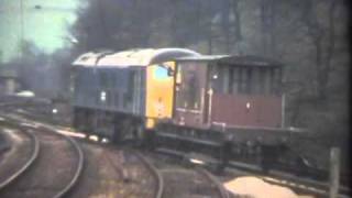 Class 24 Sulzer 24057 Fly Shunting at Leek Brook Junction in 1977 [upl. by Edvard]