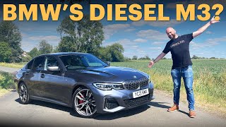 BMW M340d review – M3 thrills for a fraction of the price [upl. by Nodrog507]