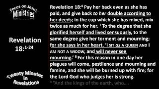 Revelation 18124 Part 24 Rev 06222024 quotBabylon is Fallen amp Weeping for Babylonquot [upl. by Casmey]