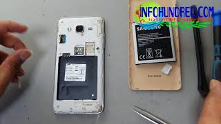 Samsung On 5 Disassembling [upl. by Ramses575]