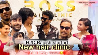 H2o Rajesh started new hair clinic with lovely Doctor Ep 1 ❤️ Stuntvenki  peterk  mukeshBieber [upl. by Alyssa]