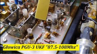 Głowica PGU3 UKF quot 875108MHz quot [upl. by Cumine]