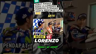 Debat Sengit  Rossi vs Lorenzo MotoGP San Marino 2016 [upl. by Seavey]