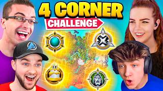 The MYTHIC 4 Corner Challenge in Fortnite Season 4 [upl. by Fein]