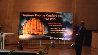 Overview of the Thorium Programme in India PK Vijayan BARC ThEC13 [upl. by Nohtanhoj]