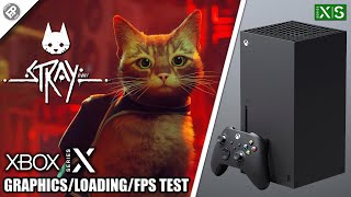 Stray  Xbox Series X Gameplay  FPS Test [upl. by Evreh]