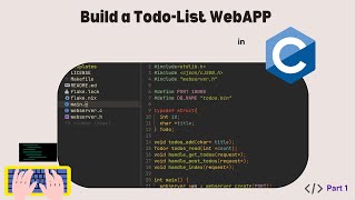 TodoList Web in C  Part 1 HTTP Server [upl. by Edlitam]