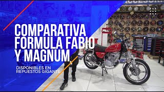 Comparando la MOTO Formula Magnum y Formula Fabio de 200cc [upl. by Welford]