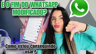 O FIM DO WHATSAPP GB E O QUE ESTÁ ACONTECENDO COM MODO ESPELHAMENTO [upl. by Eatton]