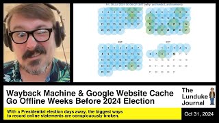 Wayback Machine amp Google Website Cache Go Offline Weeks Before 2024 Election [upl. by Aihsenor]