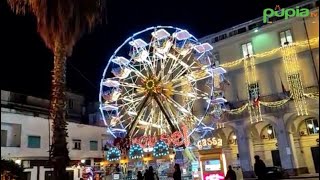 Natale ad Aversa una quotpasseggiata virtualequot tra le luminarie 211222 [upl. by Marcell658]