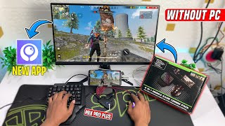 Mobile to Monitor amp Tv Full Gaming Setup without PC using 4 in 1 Mobile Combo 🤯 Wireless Setup [upl. by Spielman]