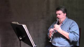 Stravinsky Rite of Spring Eflat Clarinet Solos [upl. by Olegnad]